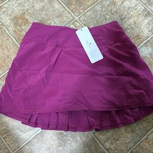CRZ YOGA Women's Plum Purple Athletic Skort